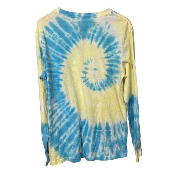 Nickelodeon Men's Size M SpongeBob SquarePants Long Sleeve Tie Dye T-Shirt - Picture 2 of 9